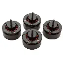 Isonoe Isolation Feet Version M6 Black (set de 4) 3.webp
