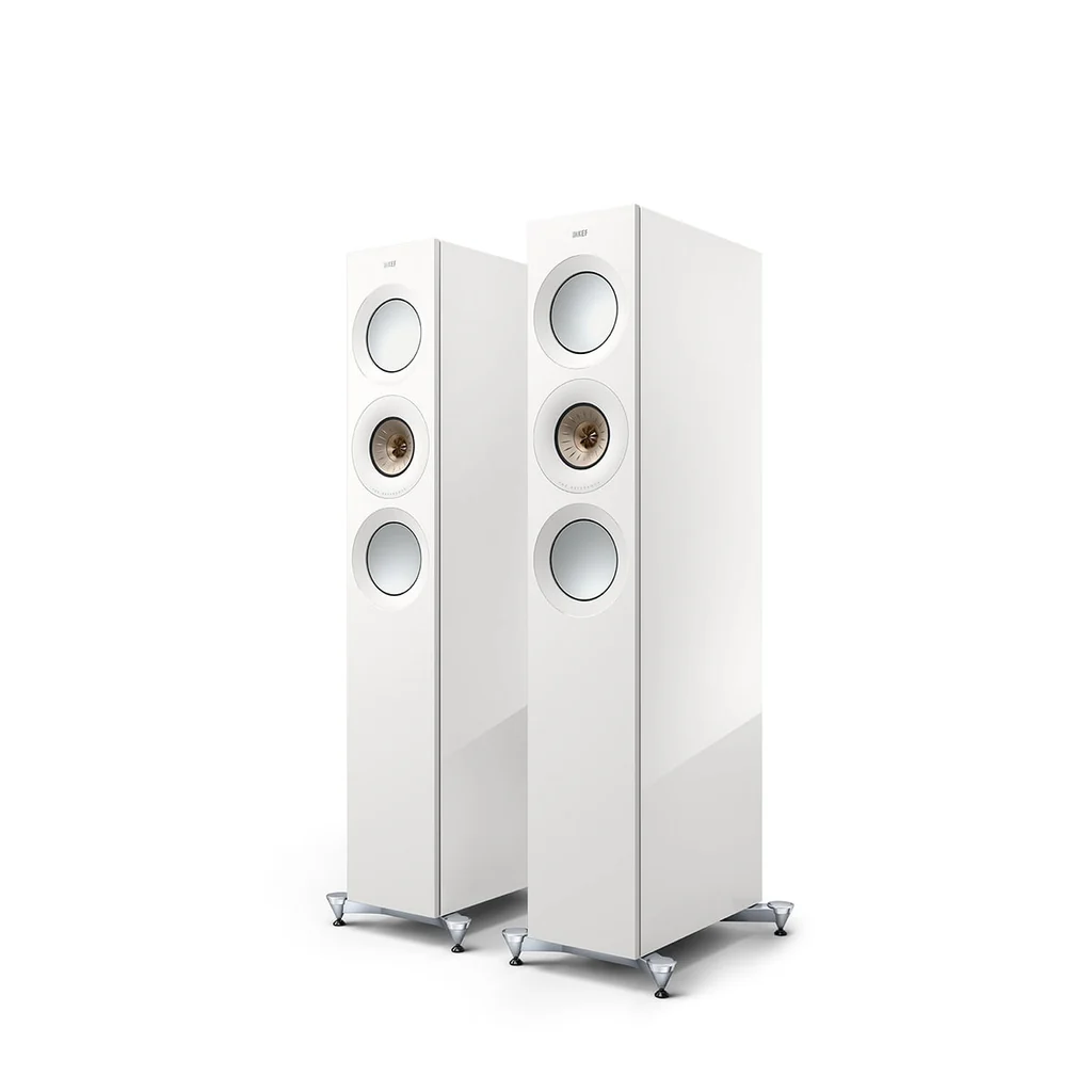 KEF Reference 3 Meta (High-Gloss White/Champagne)
