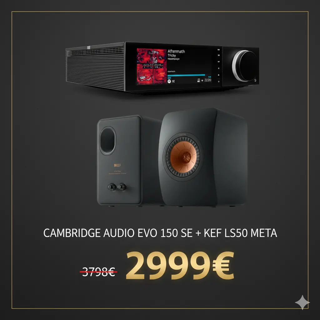 Cambridge Audio EVO 150 SE + KEF LS50 Meta