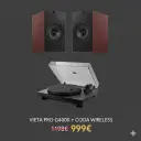 Vieta Pro G4000 + KEF CODA Wireless
