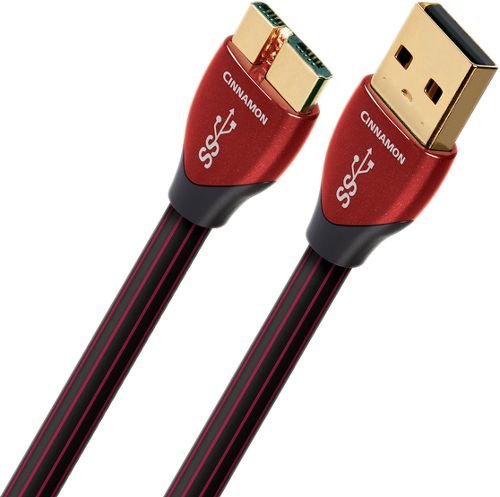 AudioQuest Cinnamon USB-A 3.0 - Micro B 3.0 (0,75 metros)