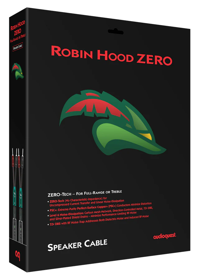 AudioQuest Robin Hood Zero (2,00 metros, Multi Spade Bi-Ware)