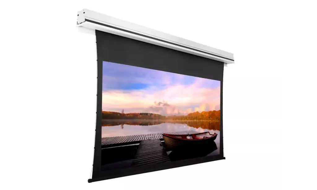 Lumene Show Place UHD-4K Tensionada Acoustic (SHOW PLACE UHD 4K 200 C TENSIONED ACOUSTIC WOVEN CANVAS SCREEN 92" FORMATO 16:9)