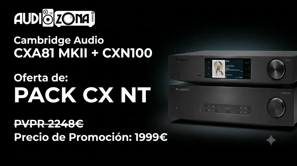 Cambridge Audio Pack CX NT (CXA81MKII + CXN100 SE Black Edition)