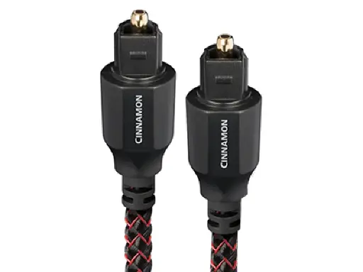 AudioQuest Cinnamon Optical (Full-Size)  (Full-Size)  Con adaptador 3,5mm 