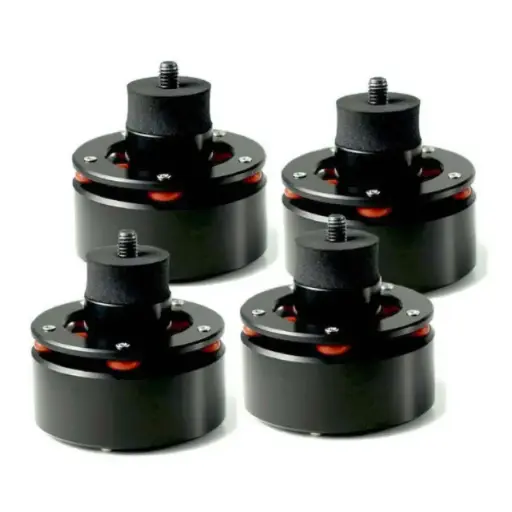 Isonoe Isolation Feet Version M6 Black (set de 4)